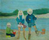 Louis-Romain (2 ans), Valérie (6 ans) et Christophe (4 ans) en 1967
